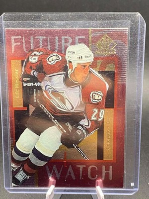 1997-98 SP Authentic FUTURE WATCH Eric Messier Rookie Colorado Avalanche #178