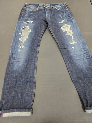 Vintage Evisu Ramen Distressed Genes Japanese Streetwear Jeans