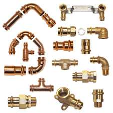 Bänninger Pressfittings für Kupfer Rotguss ...