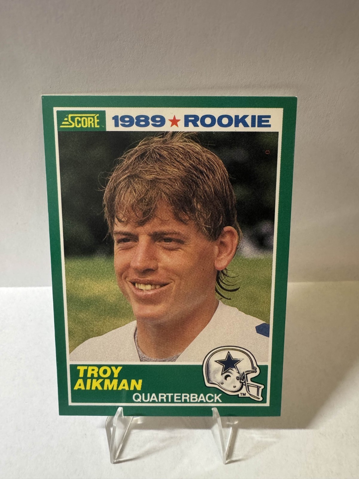 1989 Score - 1989 Rookie Troy Aikman #270 (RC)