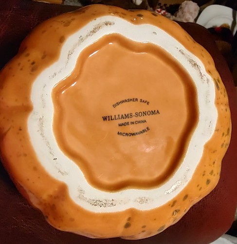 4er Set Williams Sonoma Winter Squash kleine Suppenterrine Schüsseln mit Deckel - Bild 9 von 17