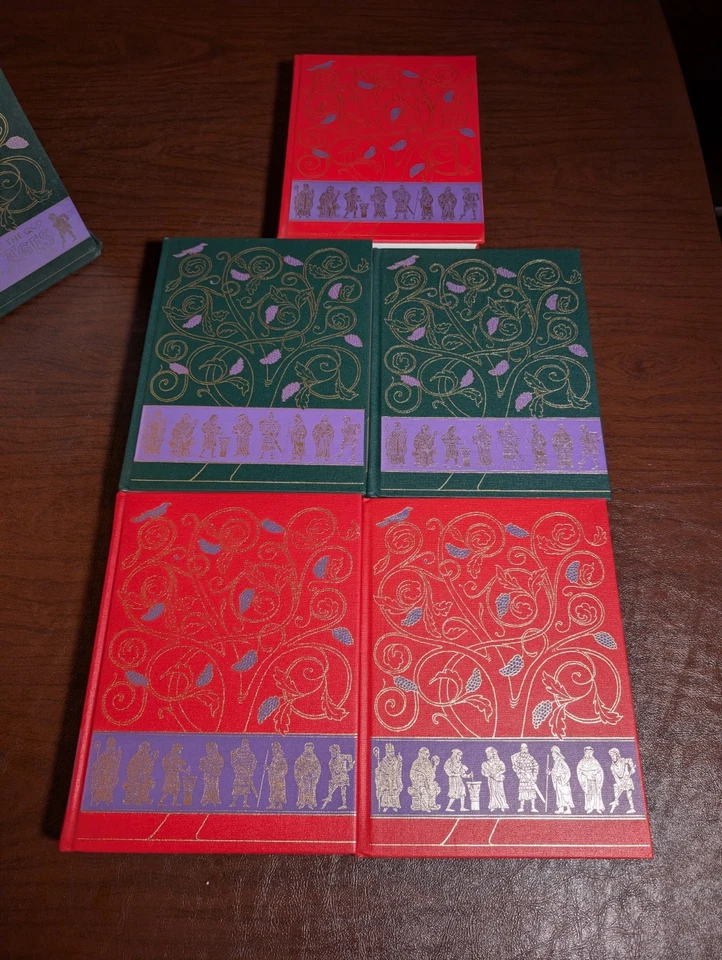 The Story of the Middle Ages 1999 HC Slipcase Box Set of 5 - Folio Society VG+ - Image 4 of 4