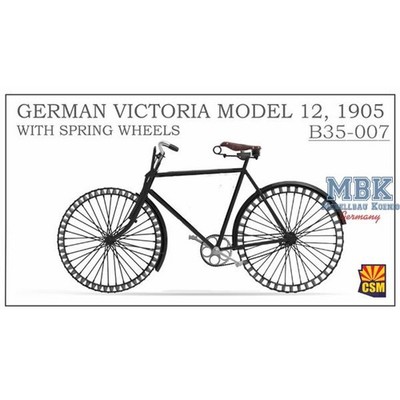 Copper State Models CSM-B35007 German Victoria Model 12, 1905, with spring wheel