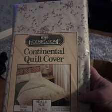 Vintage BHS Single Continental quilt cover