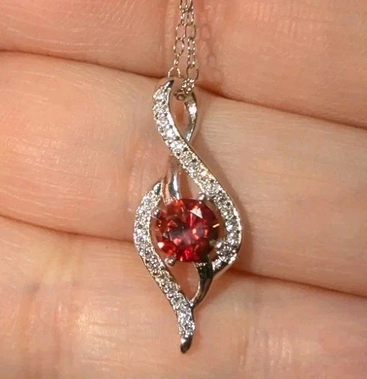 2Ct Round Cut Lab Created Red Ruby Solitaire 14K … - image 6