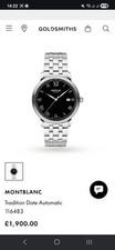 Montblanc Men's Automatic Watch 40mm No Box Papers