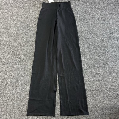 Long Tall Sally LTS High Rise Wide Leg Dress Evening Pants Womens Sz 4 Black NWT