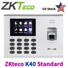 ZKteco K40 TCP/IP Access Control Clock SSR Fingerprint Time Attendance Terminal