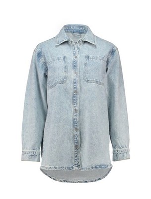 Hailys denim jacket/shirt Mo44nila in denim color