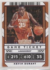 2020-21 Panini Contenders Draft Picks Game Ticket Purple Kevin Durant #5 0a4