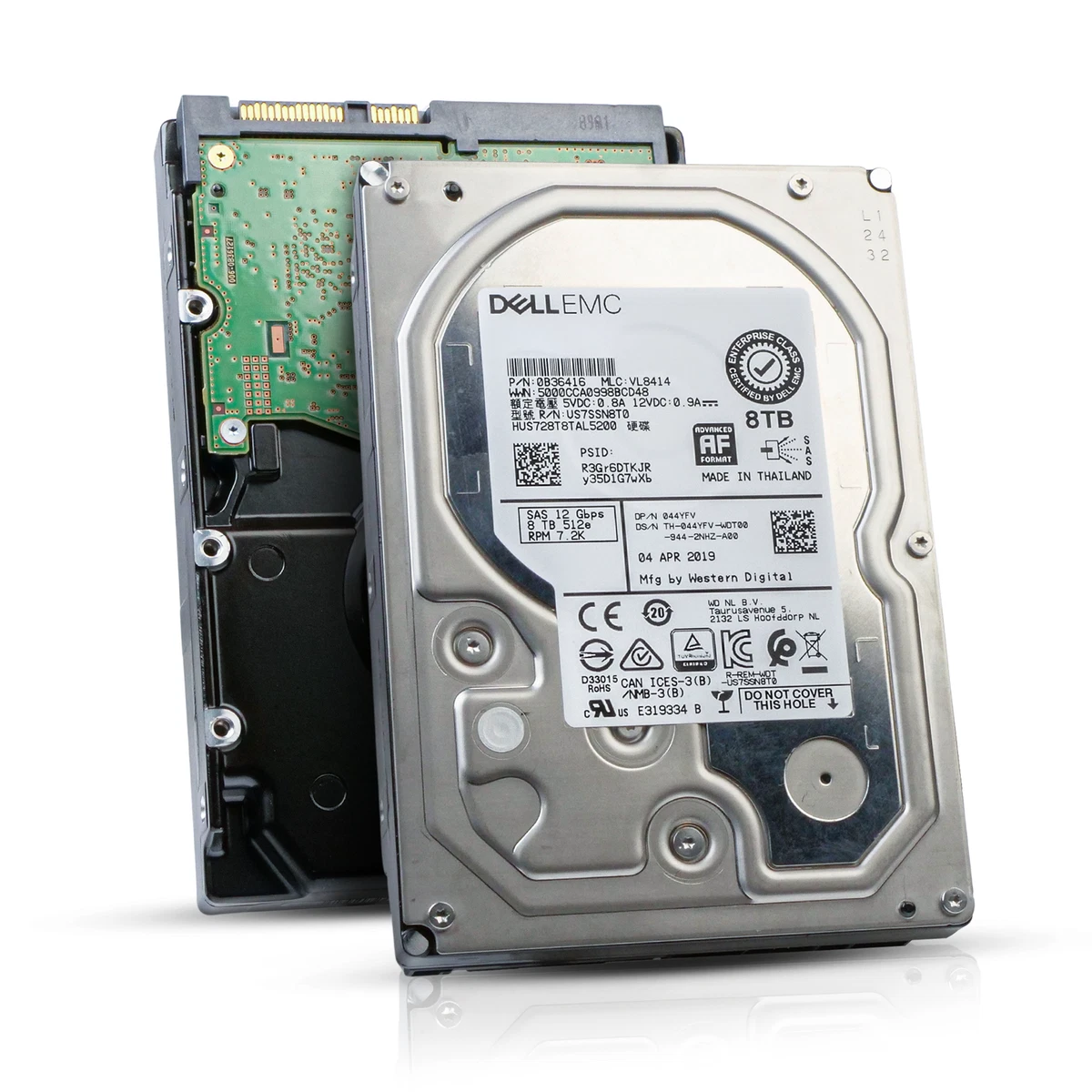 Western Digital 128 MB Cache Internal Hard Disk Drives 8 TB