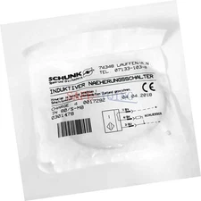 ONE SCHUNK 0301478 IN 80/S-M8 Inductive Proximity Switch #A6-29