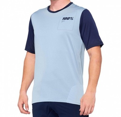 100% Ridecamp Herren Jersey Gr.MD Light Slate/Navy