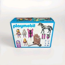 FIGURINE PLAYMOBIL HOMME barbare barbe viking guerrier viking moyen âge