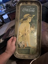 Multiple Vintage Cola Advertising Tin Plates, One Is Coacoa.  10 for 250.00 obo.
