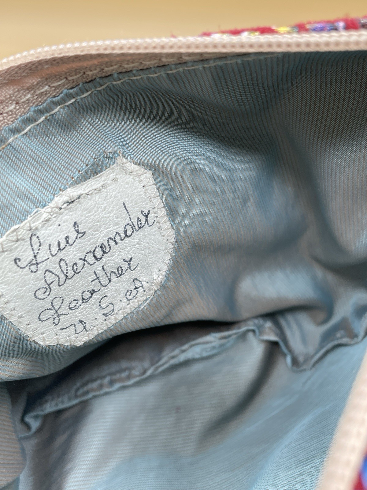 Luis Alexander MULTICOLORED Patchwork Leather For… - image 7