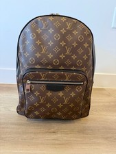 Louis Vuitton Josh Backpack Brown Canvas
