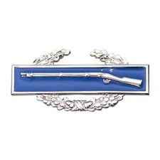 Army Badge: Combat Infantry First Award blouse miniature, mirror finish