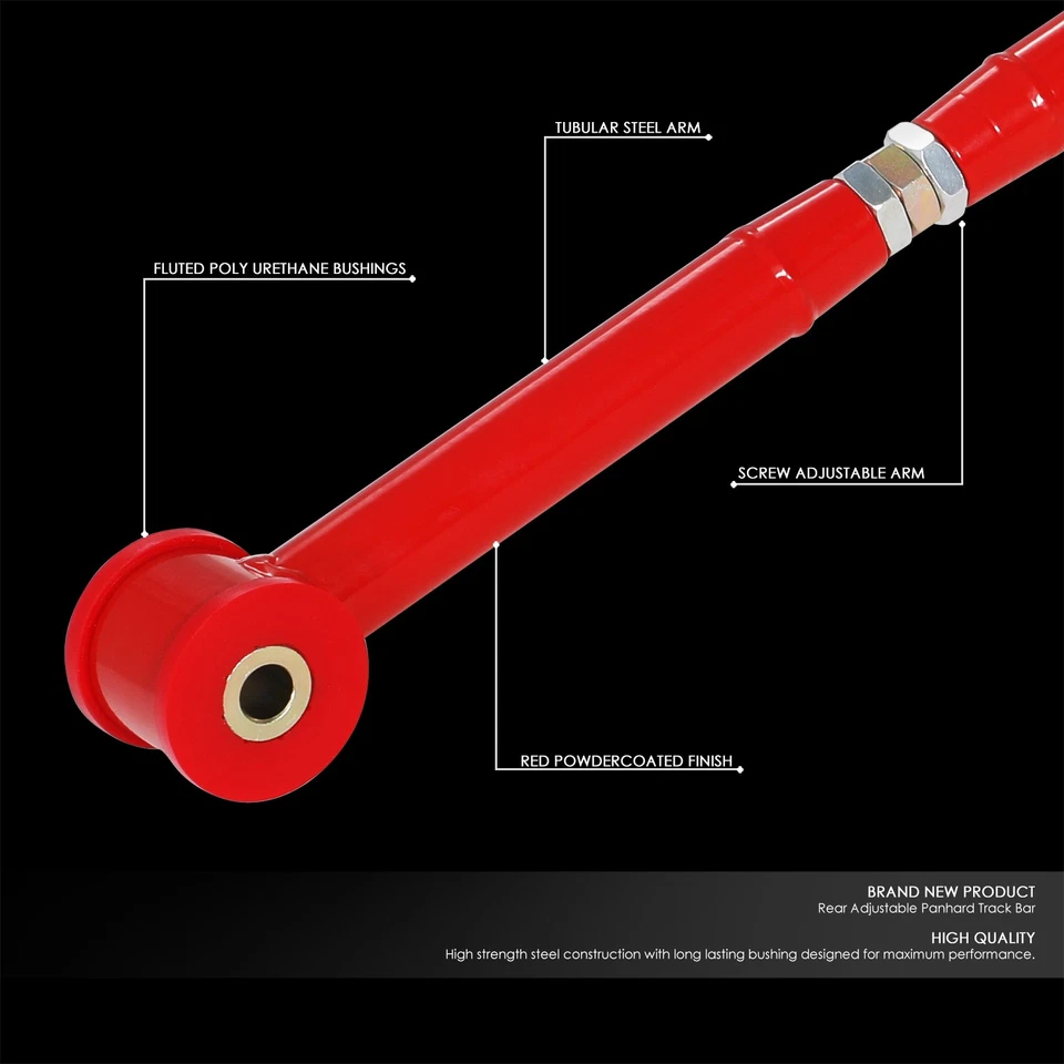 Barra de oruga ajustable roja Escalade Suburban/Yukon 1500 2500 Tahoe 2000-2014 Foto 2 de 4