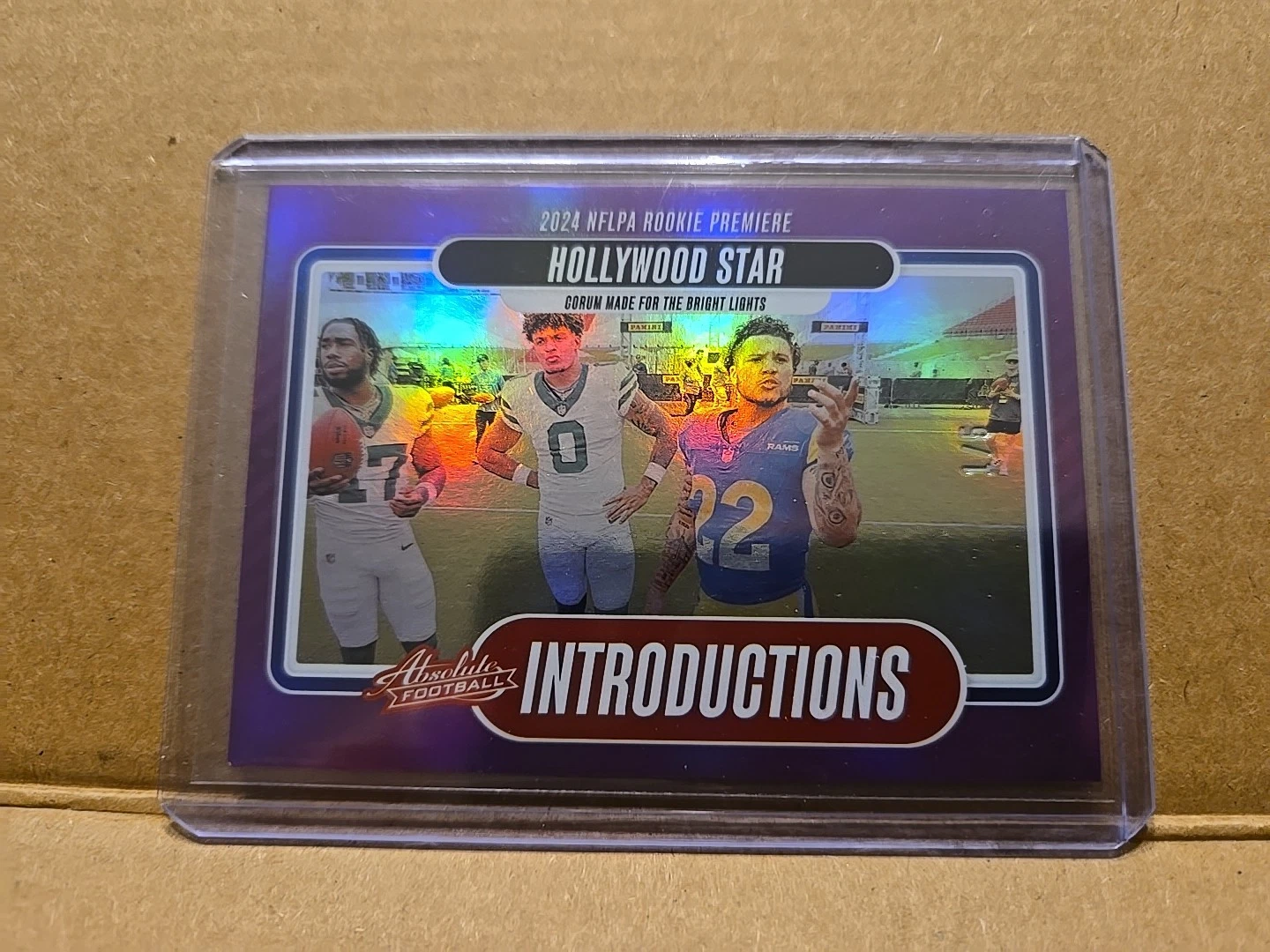 Blake Corum Panini Absolute Introductions #IBCM Base