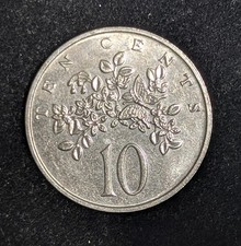 1987 Jamaica 10 Cent Circulated KM# 47