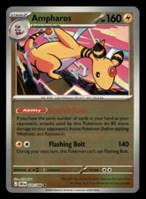 Ampharos 029/086 Rare Chaos Rising Pokemon Reverse Holo Near Mint