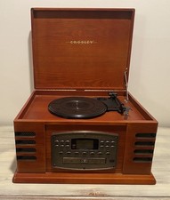 Crosley CR 78CD 4-in-1 AM/FM Radio, CD, Cassette and Record Player Vintage 2003