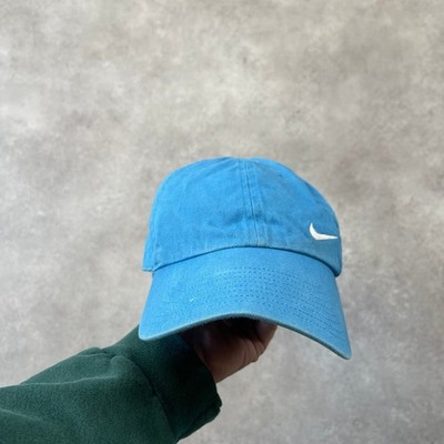 Nike Baseballmütze Herren Einheitsgröße Swoosh bestickt Strapback Cap, blau