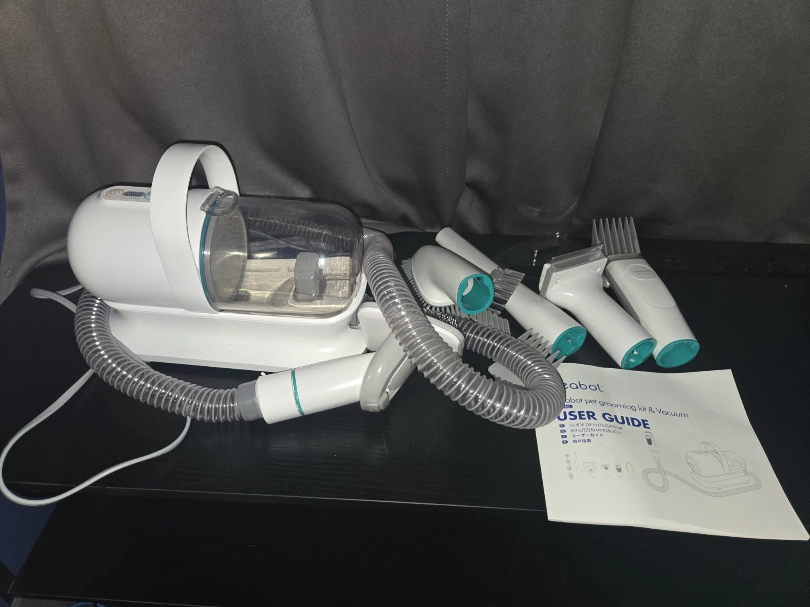 Neabot Pet Grooming Kit And Vacuum
Opens in a new window or tab