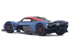1/64 Aston Martin Valkyrie Satin Marina Blue with Carbon Top – Pop Race Diecast