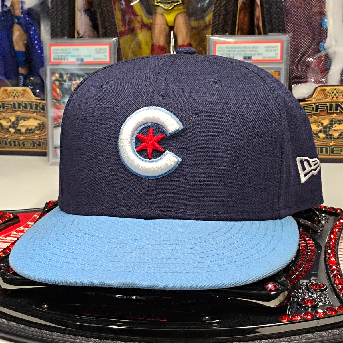 New Era 7 3/8 Size Chicago Cubs MLB Fan Apparel & Souvenirs for