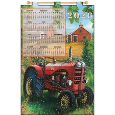Design Works™ Tractor Country Calendar Felt & Sequin Kit