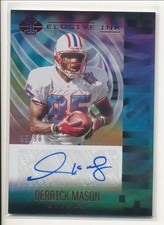 2021 Illusions Derrick Mason Elusive Ink Red Auto 95/99