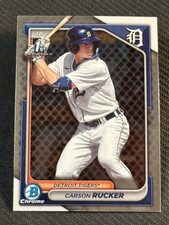 2024 Bowman Chrome 1st PROSPECT ROOKIE Carson Rucker, Item 8