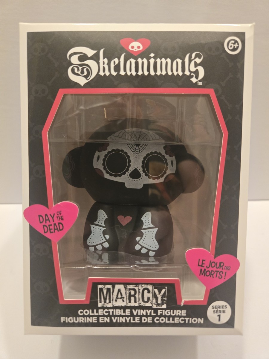 Skelanimals Day Of The Dead Marcy The Monkey Vinyl Figure MIB OG