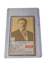 🔥1992 Little Debbie The U.S. Presidents #26 Theodore Roosevelt