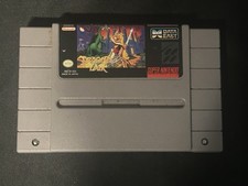 Dragon's Lair SNES Super Nintendo Tested Working Authentic Cartridge