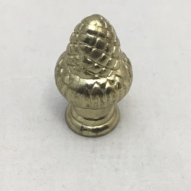 Vintage Brass ACORN Finial 1.5" Tall eBay