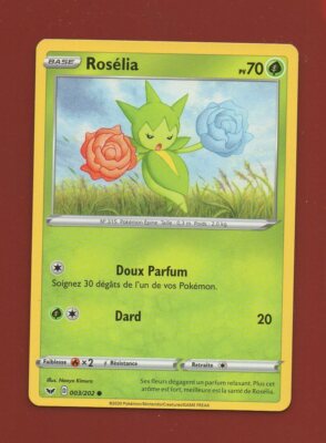 Pokémon Nr. 003/202 - ROSELIA - PV70 (B694)