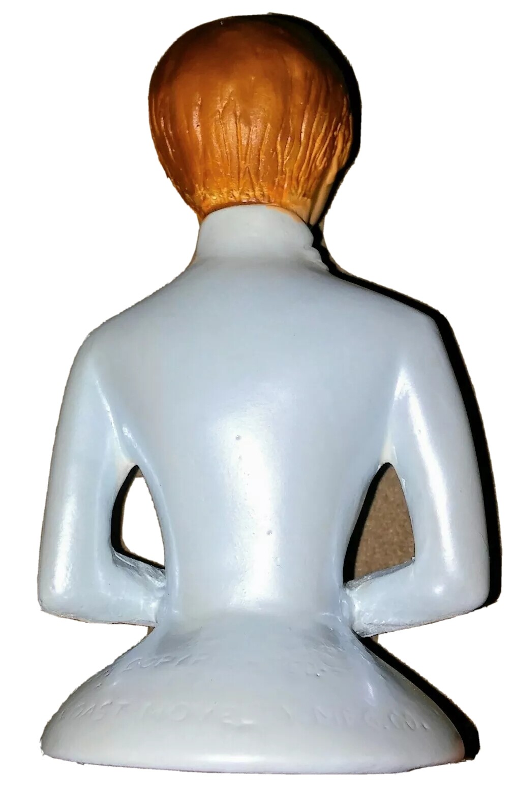 Cake Topper. Coast Novelty Mfg. Company. Plaster Woman With A Rose. eBay