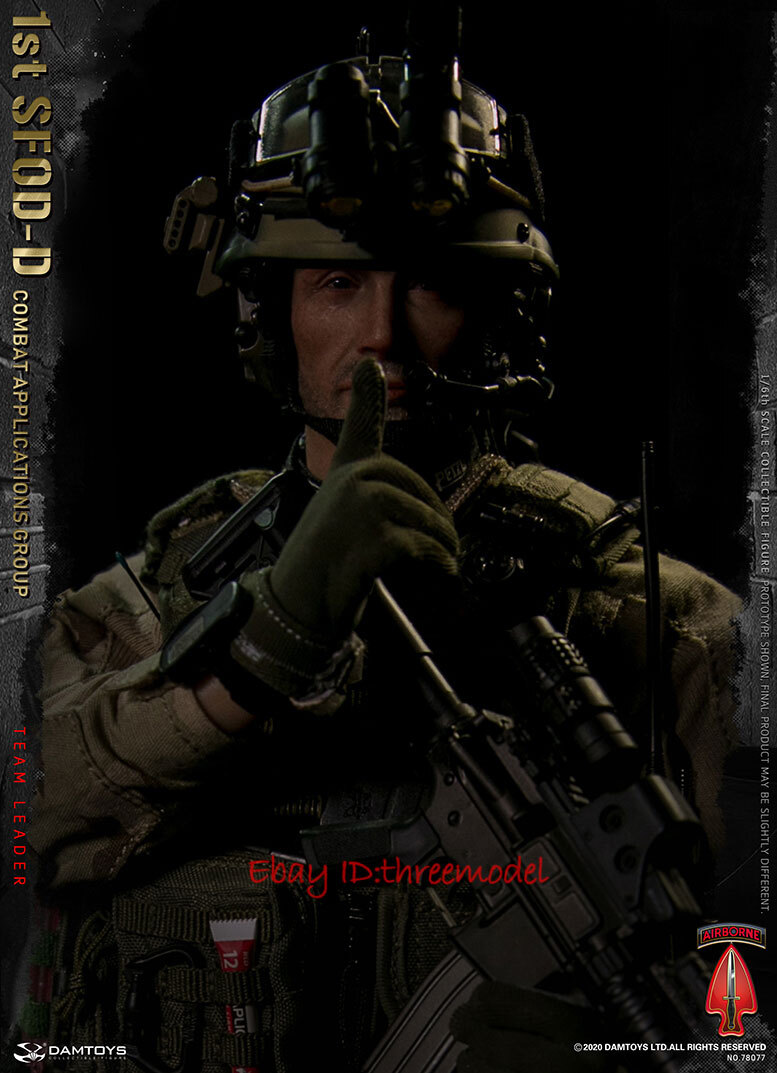 DAMTOYS DAM 1/6 78077 1st SFOD-D Combat Applications Group DAMTOYS DAM 1/6 78077 1st SFOD-D Combat Applications Group