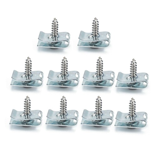 200Pc Stainless Steel U Nuts Self Tapping Screw Spire U Clips Speed Fastener Kit - Picture 10 of 12