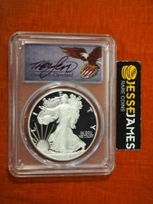 2018 S PROOF SILVER EAGLE PCGS PR70 CLEVELAND FIRST DAY OF ISSUE SHIELD LABEL