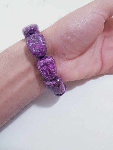 Lola Rose Gemstone Bracelets Agate Purple Quartz Signed Branded - Picture 6 of 11