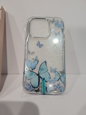 For iPhone  Pro 6.1'', i-Blason Cosmo Sp Blue Butterfly  Flexible Phone Cover 