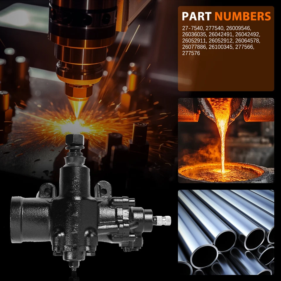 Caja de cambios de dirección asistida apta para Chevy GMC C3500 C2500 C1500 K1500 Suburban 1988-1999 Foto 4 de 4