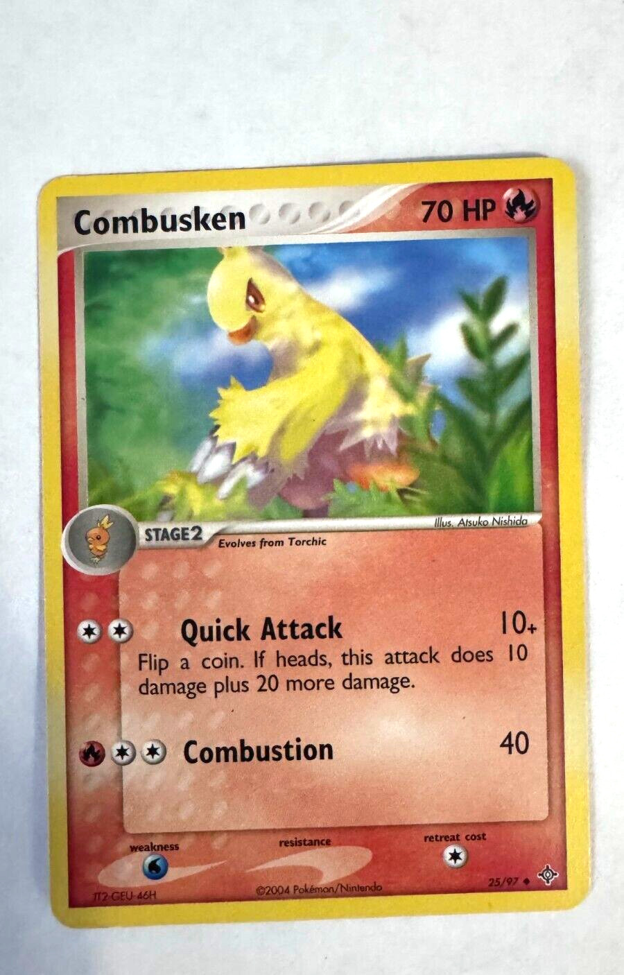 Combusken 25/97 -  EX Dragon -   NM -  Pokemon!