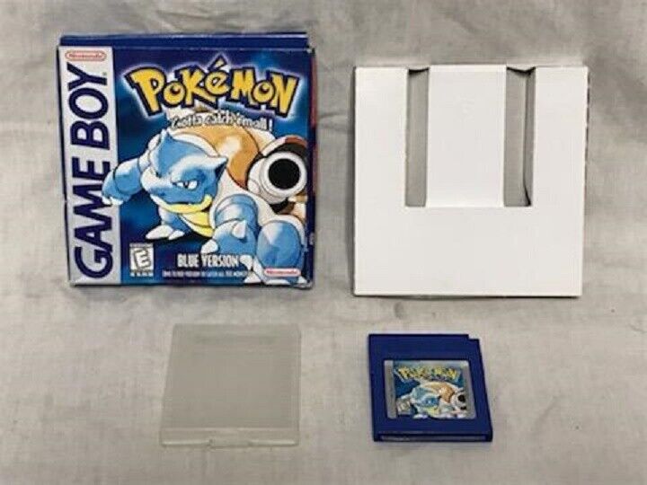 Original POKEMON BLUE (Nintendo Game Boy) Complete in Box Original POKEMON BLUE (Nintendo Game Boy) Complete in Box
