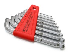 PB SWISS TOOLS 2212.H-10 Sechskant Winkelstiftschlüssel hex-keys mit Kugelkopf