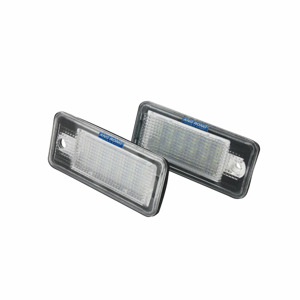 2 Feux de Plaque D'immatriculation LED Eclairage Audi A4 B6 2000-04 & B7 2005-08 - Photo 3/4